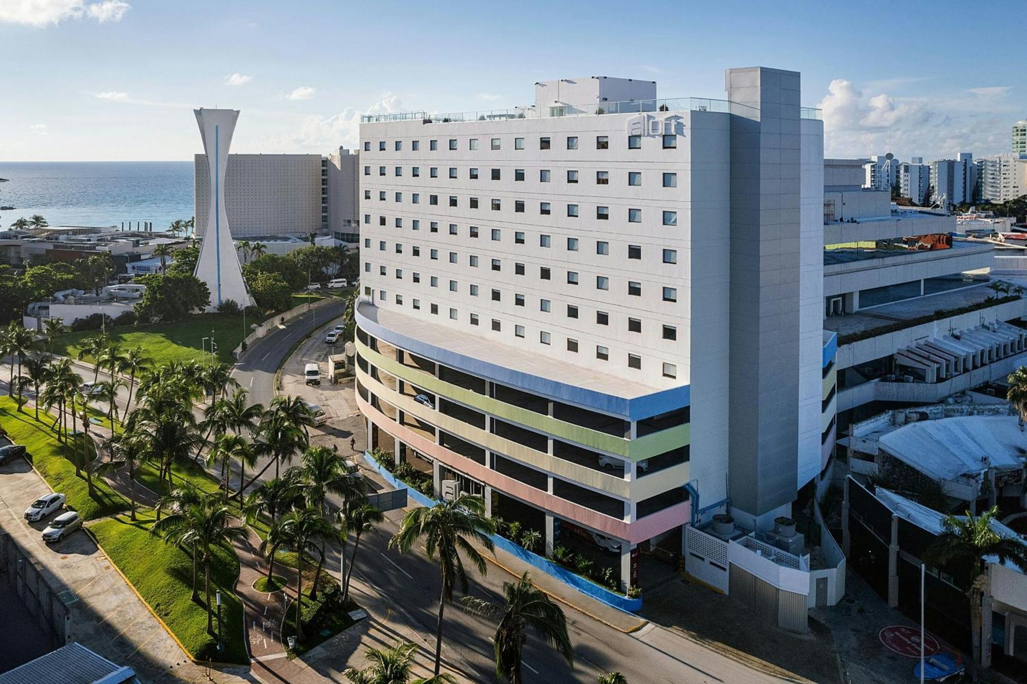 Renovated Aloft Cancún Eksteriør billede